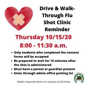 Flu Shot Clinic 10/15